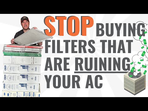 This Filter will DAMAGE your AC system!