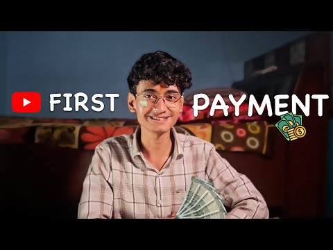My First Youtube Payment 🥹💸