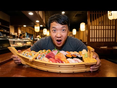 ULTIMATE All You Can Eat PREMIUM SUSHI Omakase Buffet in Tokyo Japan