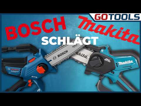 Bosch vs. Makita: Small Cordless Chainsaws in the Field Test! 🔥 Who really delivers?