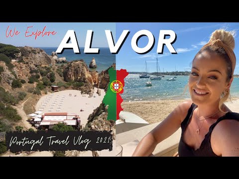 Portugal Travel Vlog 2021 - We Explore Alvor, Algarve Portugal