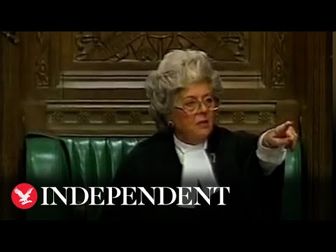 Baroness Betty Boothroyd's best moments
