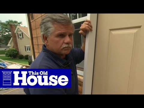 How to Install a Fiberglass Entry Door | This Old House