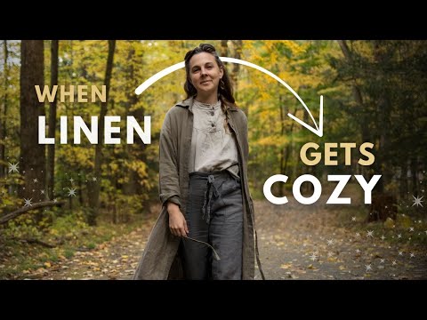 Build a cozy linen wardrobe to wear year-round: Winter-proof your linen garments