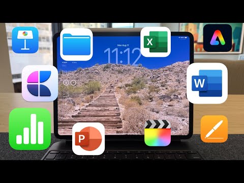 Productivity apps you should be using on M4 iPad Pro. iWork, Craft, Microsoft Office, and more!
