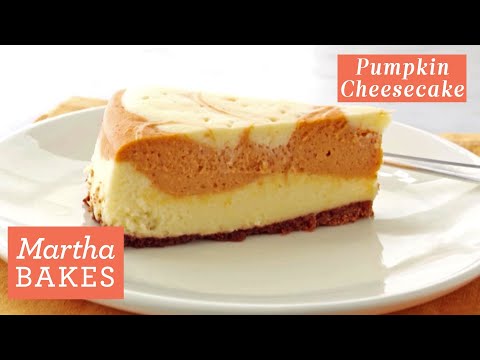 Martha Stewart’s Pumpkin Cheesecake | Martha Bakes Recipes