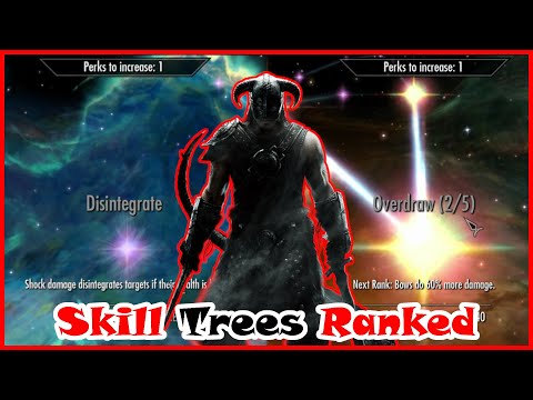 Skyrim Skill Trees Ranked Worst To Best