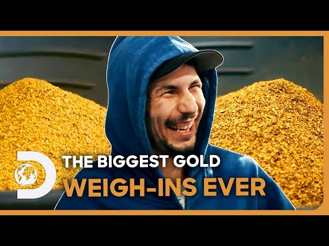 The BIGGEST Gold Hauls Recorded By Parker Schnabel, Tony Beets & More Gold Miners! | Gold Rush