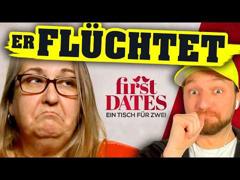 ABBRUCH 💥  Er FLÜCHTET PLÖTZLICH 😳 First Dates