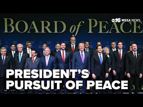 President Trump gathers allies to inaugurate the "Board of Peace"