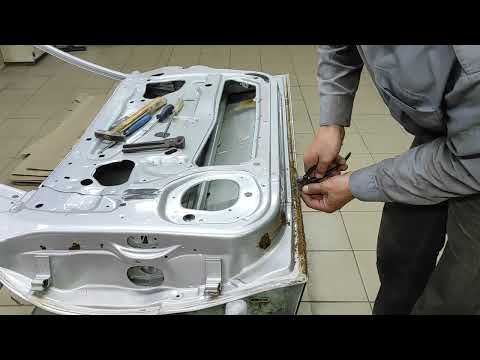 👉Проблемы дверных низов(швов). Развальцовка (расшивание, разъединение) скальпов  дверей👈