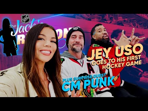 Jey Uso takes over the United Center with CM Punk and Jackie Redmond!