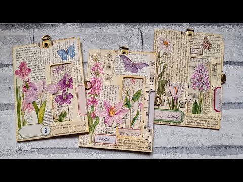 Multi Pocket Envelope Flips - Junk Journal Ephemera