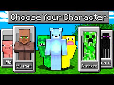 Minecraft, But You Can Choose Your Character...