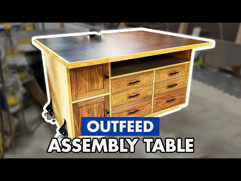 The Ultimate Outfeed Assembly Table: Your New Go-to For Workspace Efficiency!