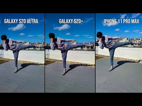 Galaxy S20 Plus vs Galaxy S20 Ultra vs iPhone 11 Pro Max | Camera Comparison