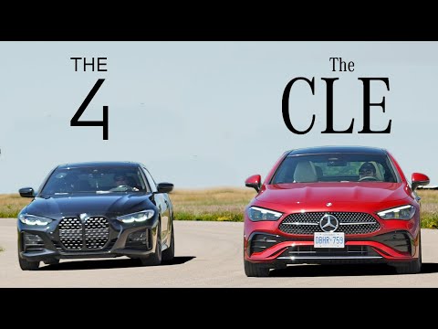 Mercedes-Benz or Nothing: 2024 Mercedes CLE vs. 2024 BMW 4 Series Coupe. Battle of the Coupes.