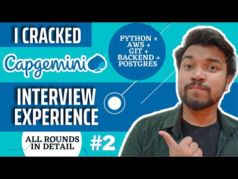 Capgemini Interview Experience | Python/Web Developer - GIT/AWS Interview Question Answers | SDE