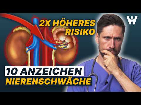 10 Warnzeichen bei Nierenschwäche: Diese Symptome sollten Sie kennen