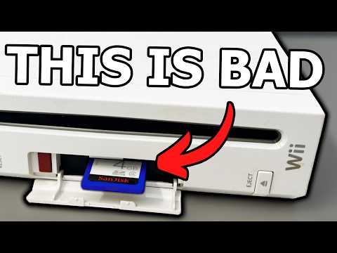 I found a TERRIFYING video left on this Wii... 😨