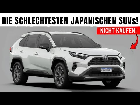 Die 3 besten und 3 schlechtesten japanischen SUVs für 2026