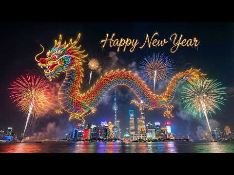 LUNAR NEW YEAR SHANGHAI CHINA 2026: Spectacular Dragon Lights & Fireworks Celebration (FULL EVENT)