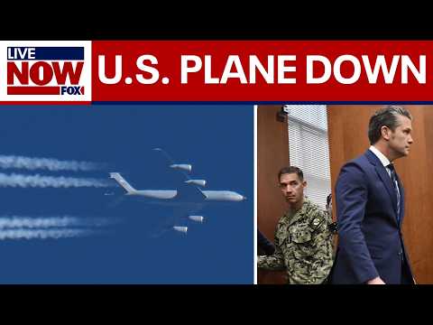 US refueling plane goes down in Iraq, CENTCOM says