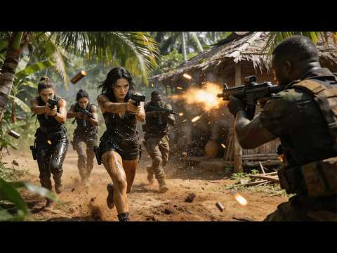 【FULL MOVIE】美女特工队丛林潜行七天七夜,直捣金三角毒枭心脏!