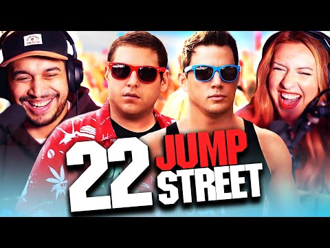 22 JUMP STREET (2014) MOVIE REACTION – WE COULDN'T STOP LAUGHING! – FIRST TIME WATCHING – REVIEW