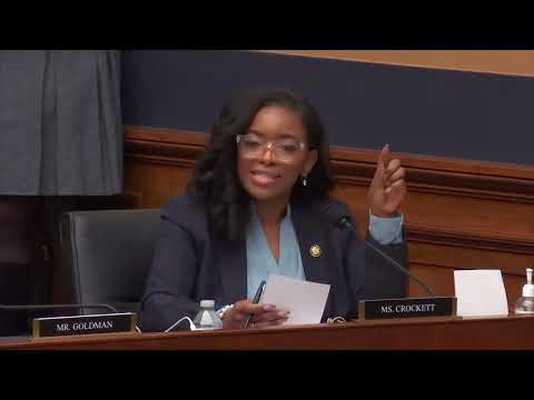 Jasmine Crockett says Jim Jordan was “Running Around Scared” on Jan 6
