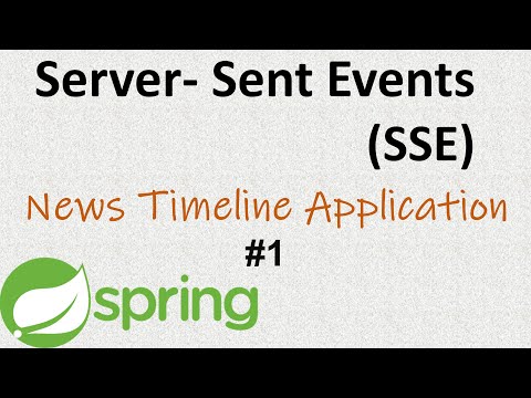 Server-Sent Event + Spring Boot | Part 1