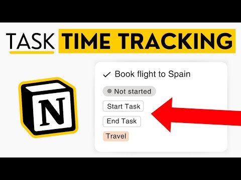 Add Time Tracking To Your Notion To-Do List (+ Template)