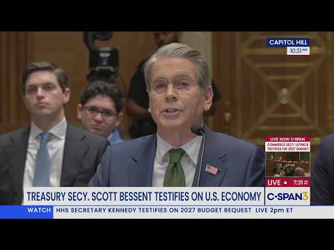 Treasury Secretary Scott Bessent Testifies on Budget