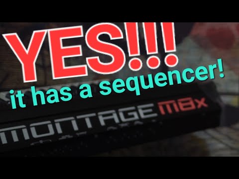 Yamaha Montage M: Sequencer - Detailed Overview - YES!!! It Has A Sequencer!