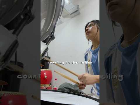 My first time drumming