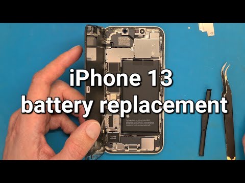 iPhone 13 battery replacement step by step guide