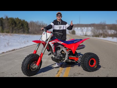 The New CRF 450 Three Wheeler (Worth $14,000?)