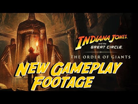 NEW FOOTAGE ~ Order of the Giants DLC - Indiana Jones and the Great Circle ~ ALL FOOTAGE COMPILATION