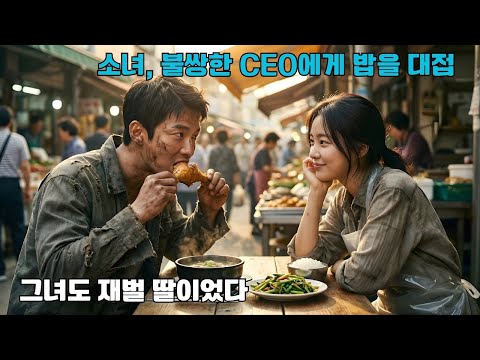 거지로 위장한 CEO, 시장 생선집 소녀가 안쓰러워 밥을 초대하다… 신분 공개하자 그녀도 미소 지으며 집을 도망친 부동산 재벌 딸임을 밝히다