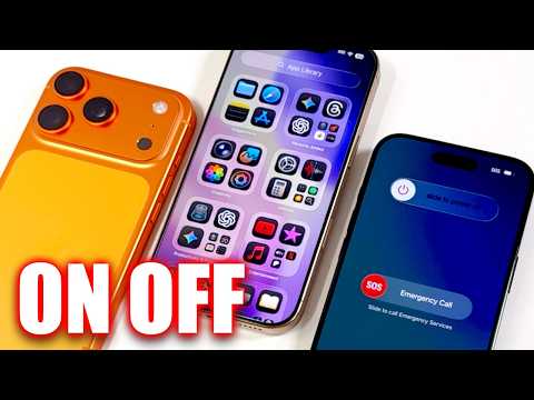 How To Turn Off iPhone 17 Pro & iPhone Air - How To Switch On iPhone 1 Pro Max