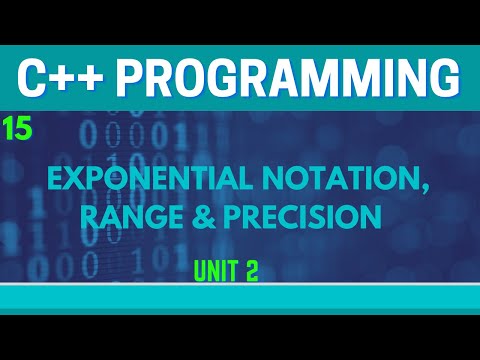 Exponential Notation, Range & Precision (Urdu/Hindi)