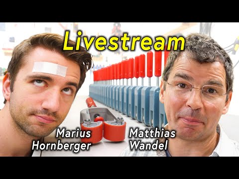 Homemade Edge Clamps | Live Reaction with Matthias Wandel