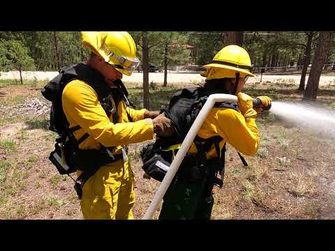 BFFR Wildland Simple Hose Pack Training