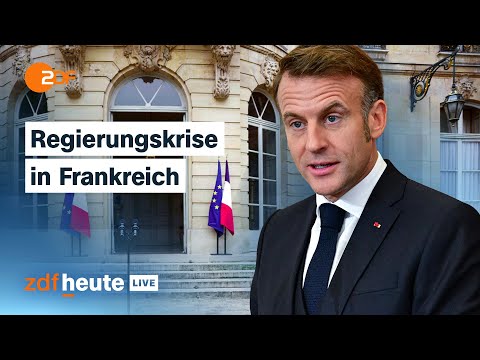 Frankreich: Premierminister Lecornu tritt zurück – was das für Macron bedeutet | ZDFheute live