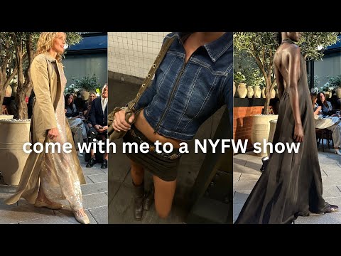 attending my first NYFW show!