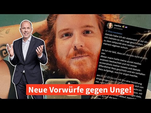 Unge-Skandal eskaliert: Sind die Vorwürfe strafrechtlich relevant?  | Anwalt Christian Solmecke