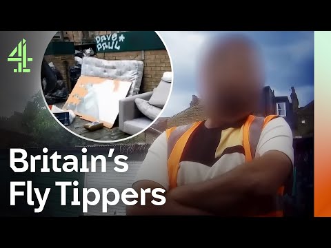 Britain's Fly Tipping Criminals: Exposed | Rubbish Tip Britain: Dispatches | Channel 4