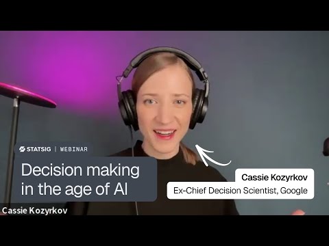 Decision making in the age of AI | Webinar