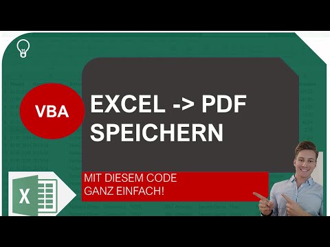 Excel VBA I Excel per Makro als PDF in bestimmten Pfad abspeichern I Excelpedia