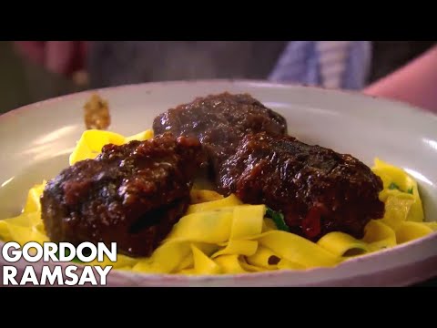 Slow Braised Beef Cheeks with Pappardelle | Gordon Ramsay